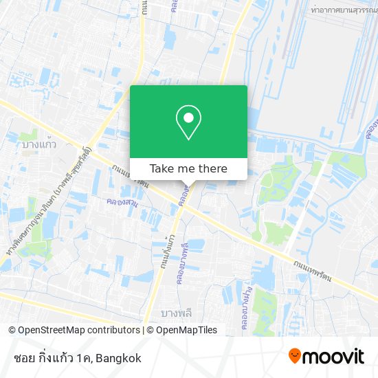 ซอย กิ่งแก้ว 1ค map