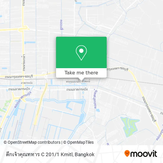 ตึกเจ้าคุณทหาร C 201/1 Kmitl map