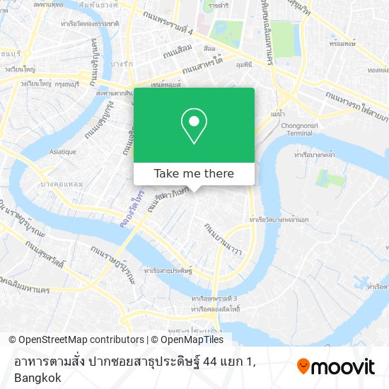 อาหารตามสั่ง ปากซอยสาธุประดิษฐ์ 44 แยก 1 map