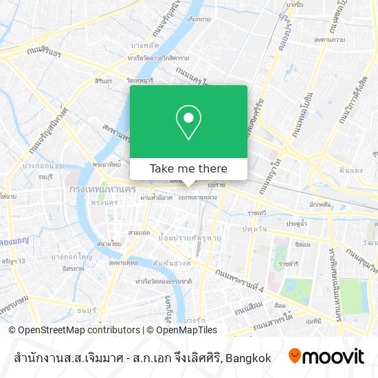 สำนักงานส.ส.เจิมมาศ - ส.ก.เอก จึงเลิศศิริ map