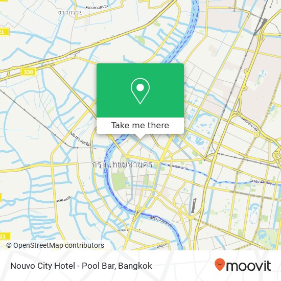 Nouvo City Hotel - Pool Bar map