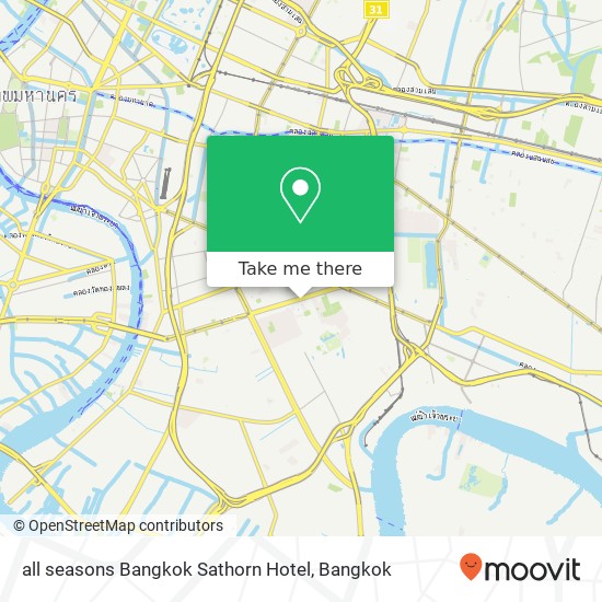 all seasons Bangkok Sathorn Hotel map