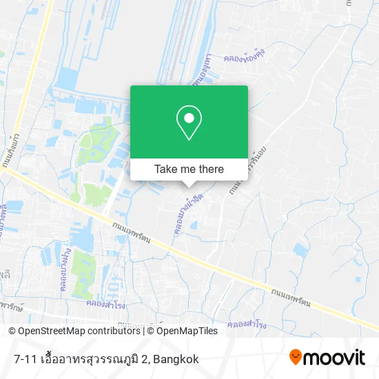 7-11 เอื้ออาทรสุวรรณภูมิ 2 map