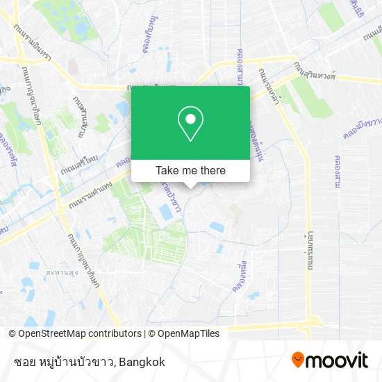 ซอย หมู่บ้านบัวขาว map