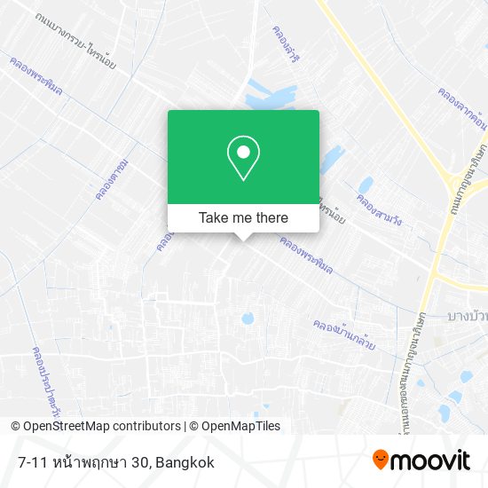 7-11 หน้าพฤกษา 30 map