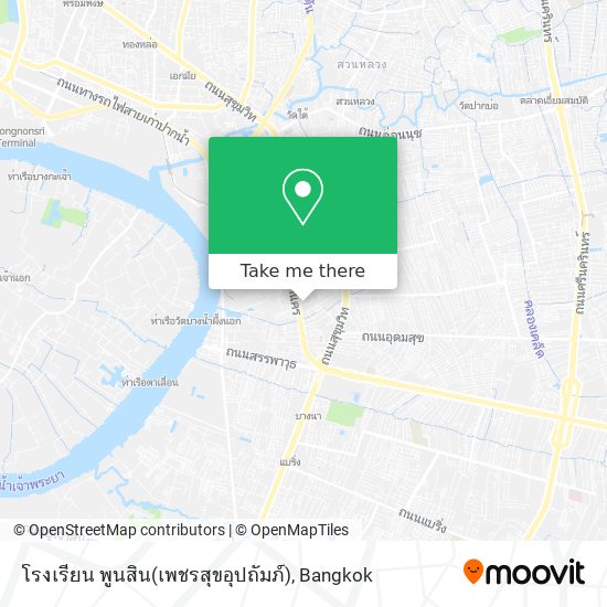 โรงเรียน พูนสิน(เพชรสุขอุปถัมภ์) map