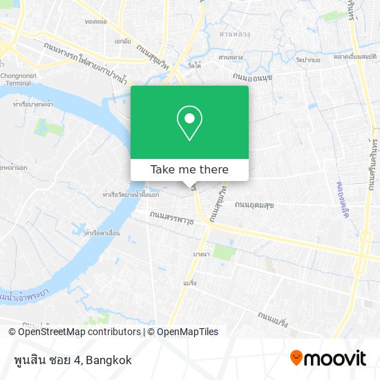 พูนสิน ซอย 4 map