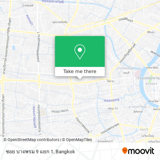 ซอย บางพรม 9 แยก 1 map