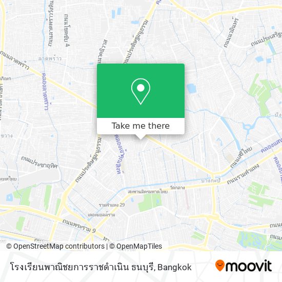 โรงเรียนพาณิชยการราชดำเนิน ธนบุรี map