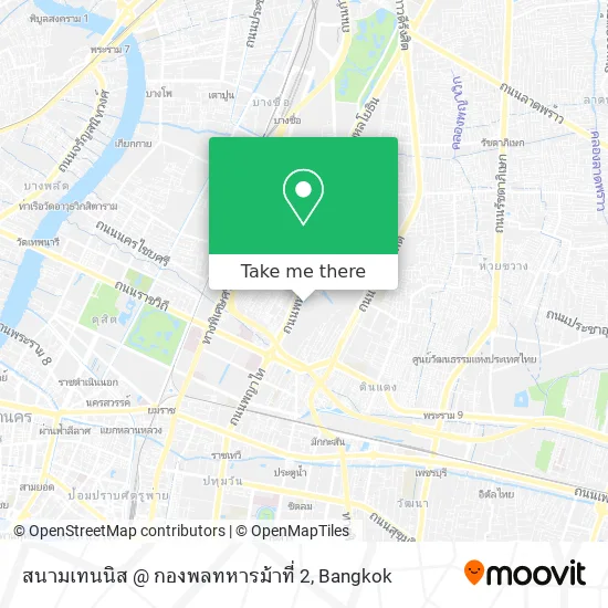 สนามเทนนิส @ กองพลทหารม้าที่ 2 map
