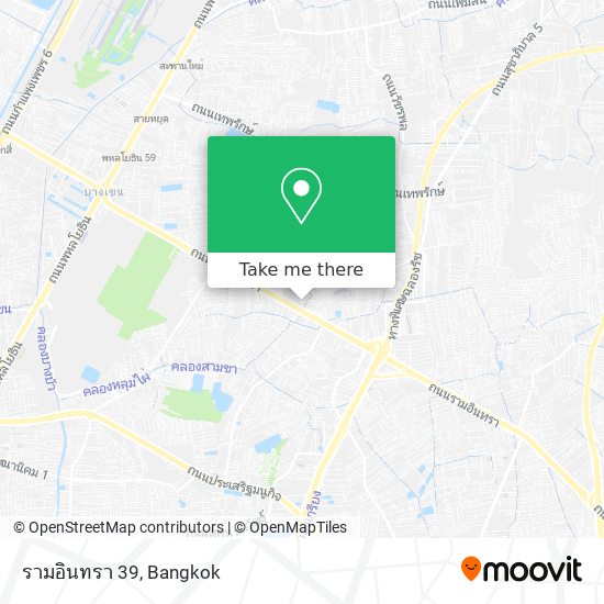 รามอินทรา 39 map