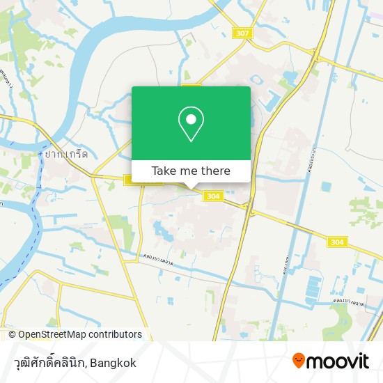 วุฒิศักดิ์คลินิก map