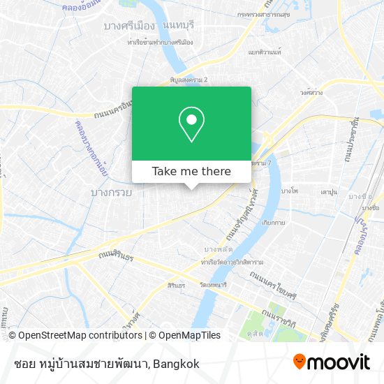 ซอย หมู่บ้านสมชายพัฒนา map
