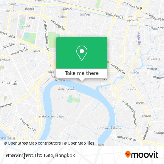 ศาลพ่อปู่พระประแดง map