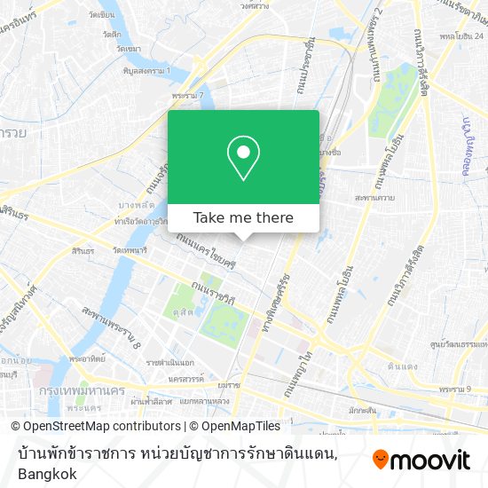 บ้านพักข้าราชการ หน่วยบัญชาการรักษาดินแดน map