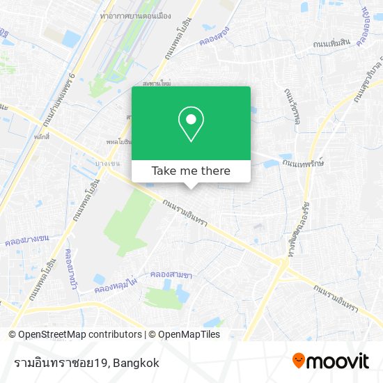 รามอินทราซอย19 map