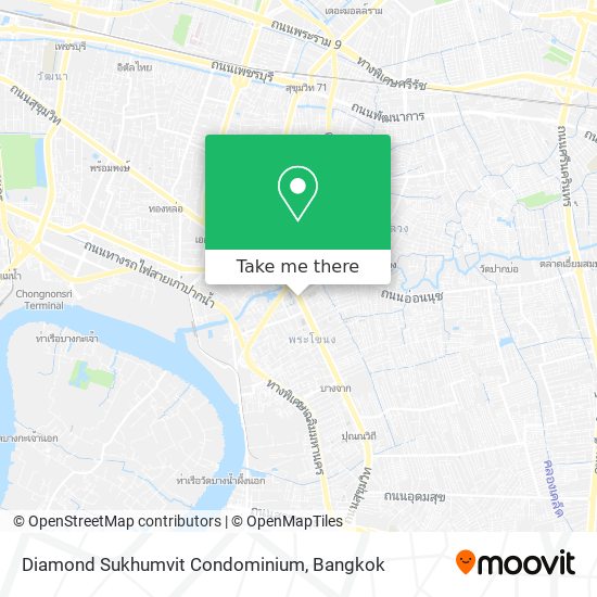 Diamond Sukhumvit Condominium map