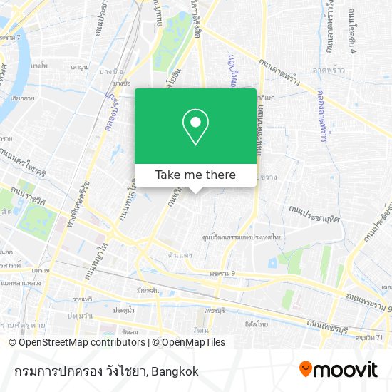 กรมการปกครอง วังไชยา map