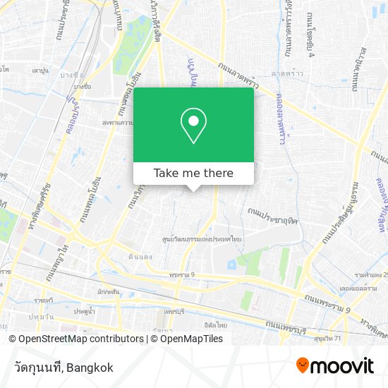 วัดกุนนที map