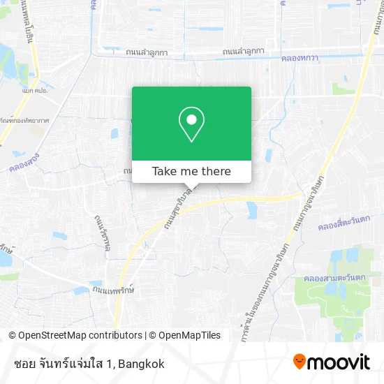 ซอย จันทร์แจ่มใส 1 map