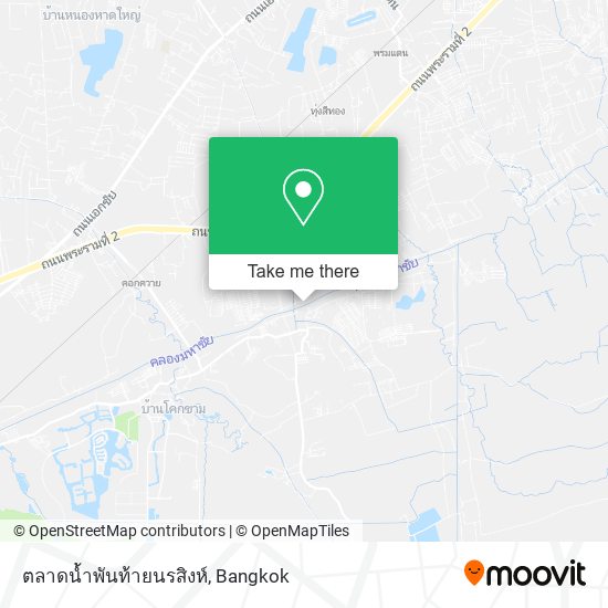 ตลาดน้ำพันท้ายนรสิงห์ map