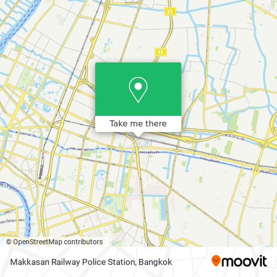 Makkasan Railway Police Station map
