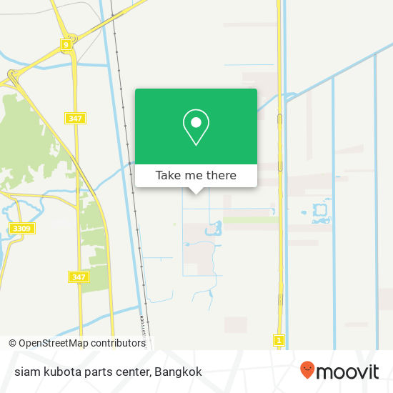 siam kubota parts center map