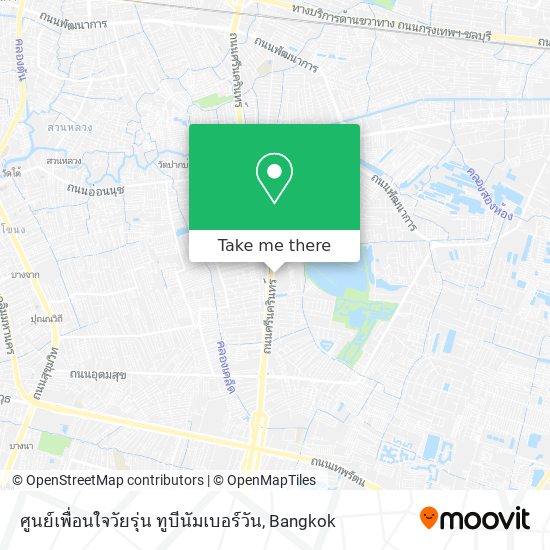 ศูนย์เพื่อนใจวัยรุ่น ทูบีนัมเบอร์วัน map