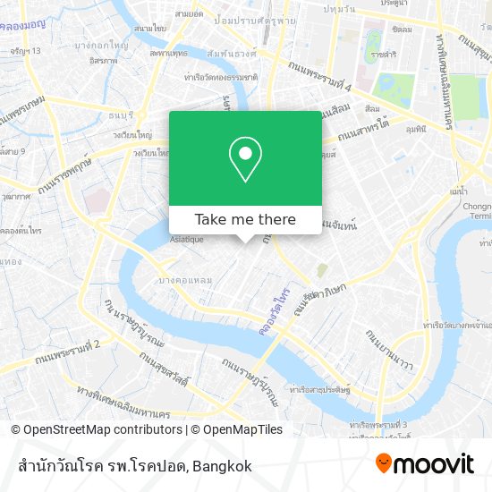 สำนักวัณโรค รพ.โรคปอด map