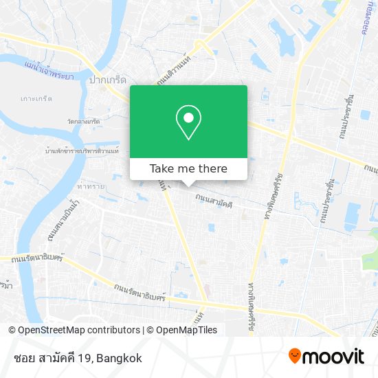 ซอย สามัคคี 19 map