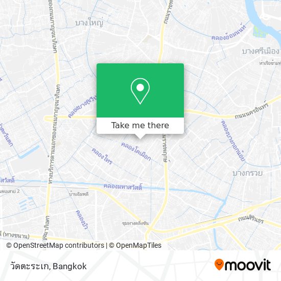 วัดตะระเก map
