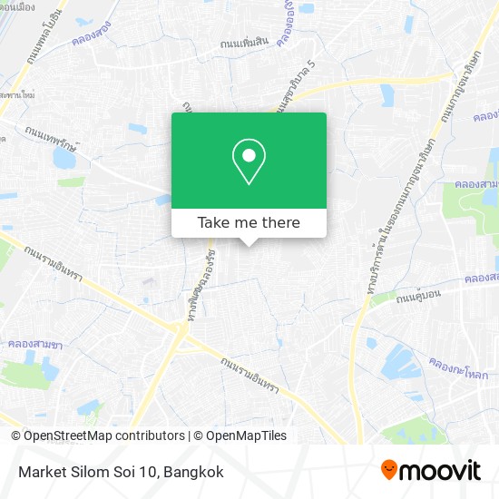 Market Silom Soi 10 map