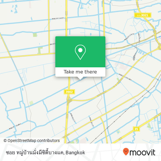 ซอย หมู่บ้านมั่งมีซิตี้บางแค map