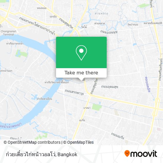 ก๋วยเตี๋ยวไก่หน้าวอลโว่ map