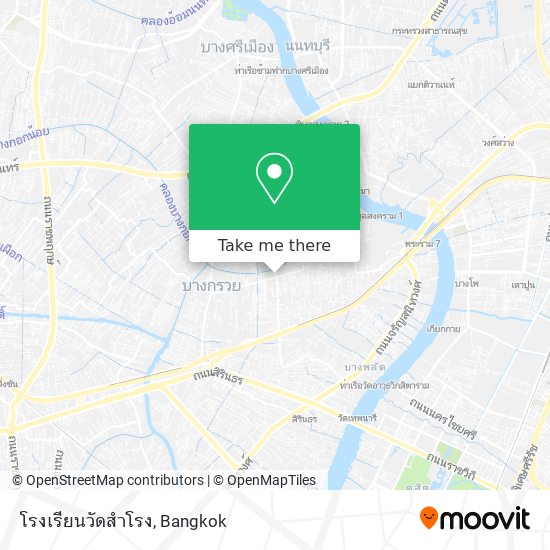 โรงเรียนวัดสำโรง map