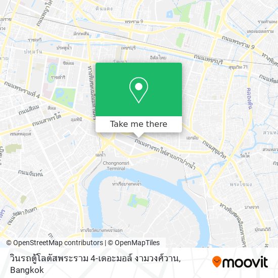 วินรถตู้โลตัสพระราม 4-เดอะมอล์ งามวงศ์วาน map