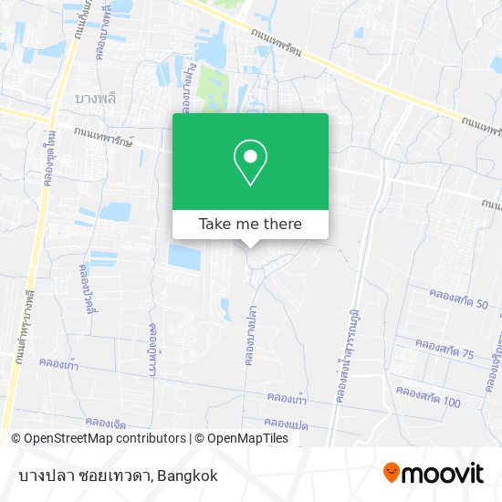 บางปลา ซอยเทวดา map