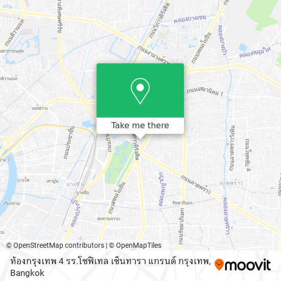 ห้องกรุงเทพ 4 รร.โซฟิเทล เซ็นทารา แกรนด์ กรุงเทพ map