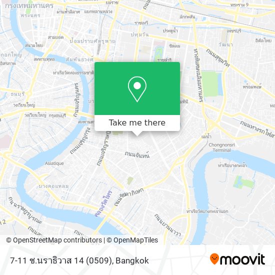 7-11 ซ.นราธิวาส 14 (0509) map