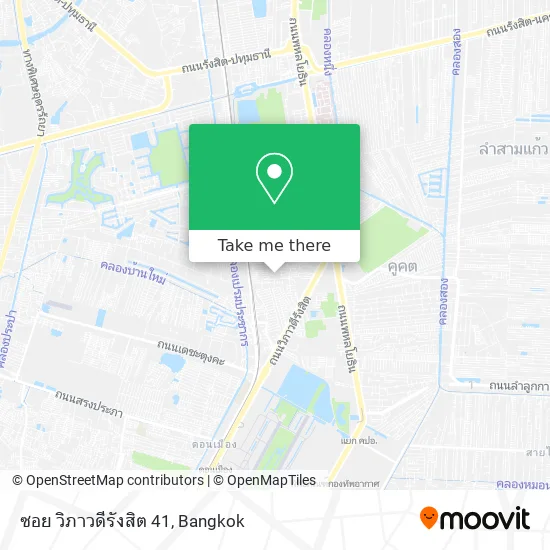 ซอย วิภาวดีรังสิต 41 map