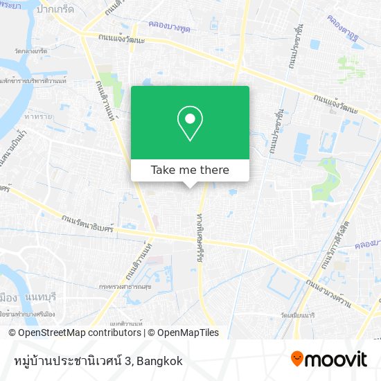 หมู่บ้านประชานิเวศน์ 3 map