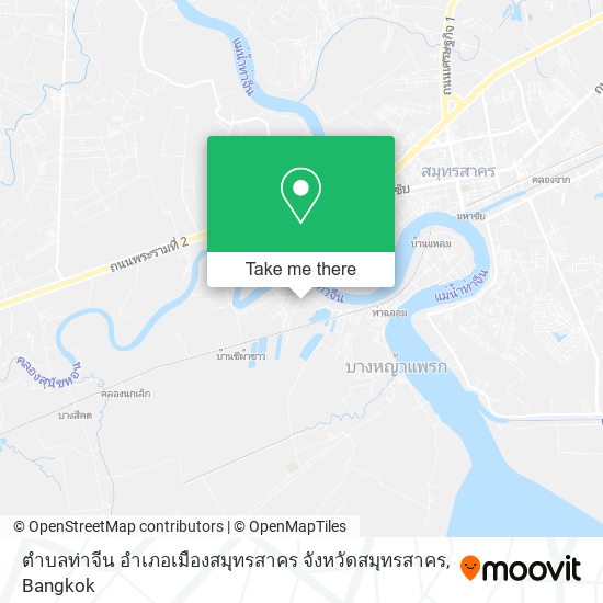 ตำบลท่าจีน อำเภอเมืองสมุทรสาคร จังหวัดสมุทรสาคร map
