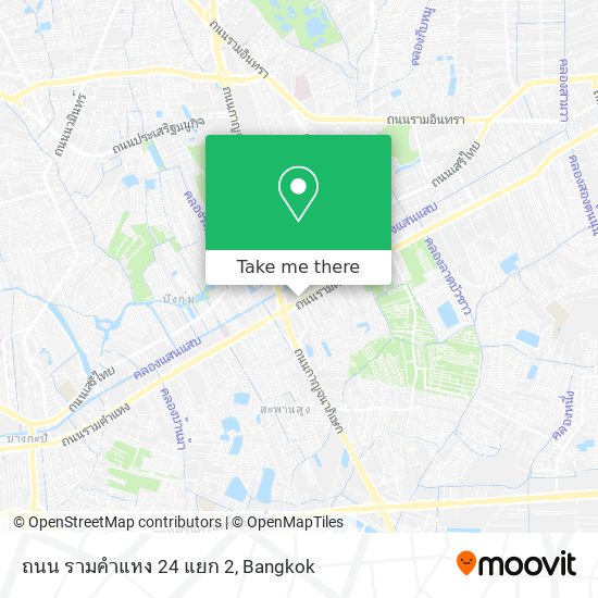 ถนน รามคำแหง 24 แยก 2 map