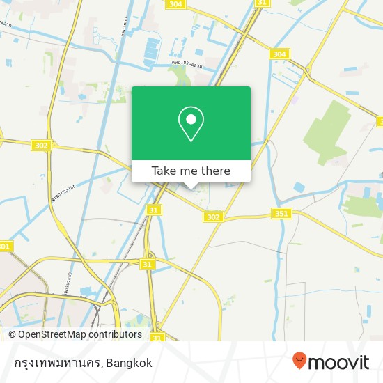 กรุงเทพมหานคร map