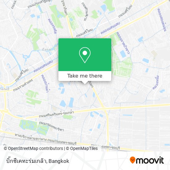 บิ๊กซีเคหะร่มเกล้า map