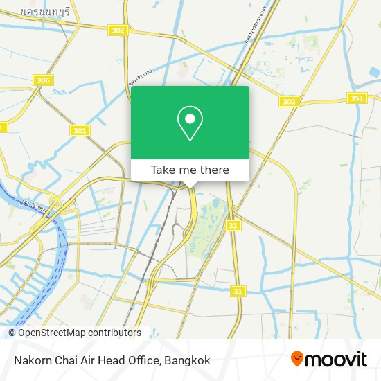 Nakorn Chai Air Head Office map