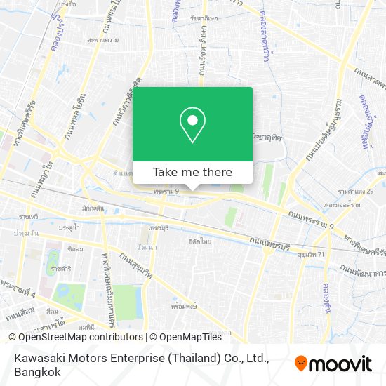 Kawasaki Motors Enterprise (Thailand) Co., Ltd. map