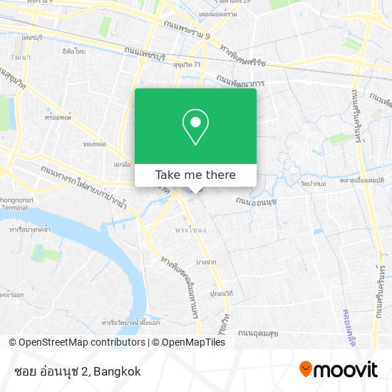 ซอย อ่อนนุช 2 map