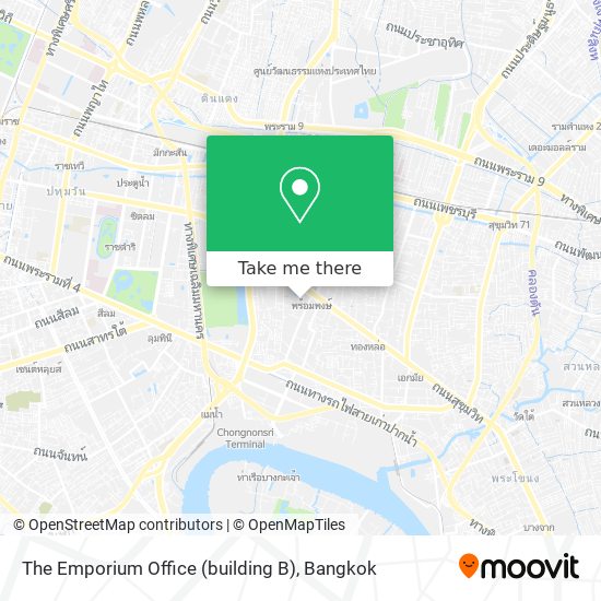 The Emporium Office (building B) map