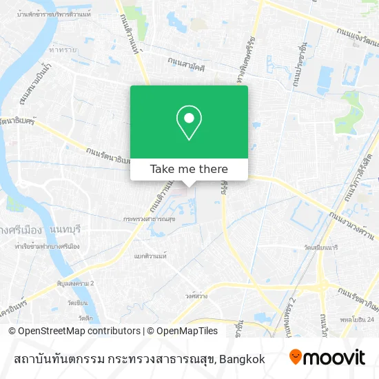 สถาบันทันตกรรม กระทรวงสาธารณสุข map